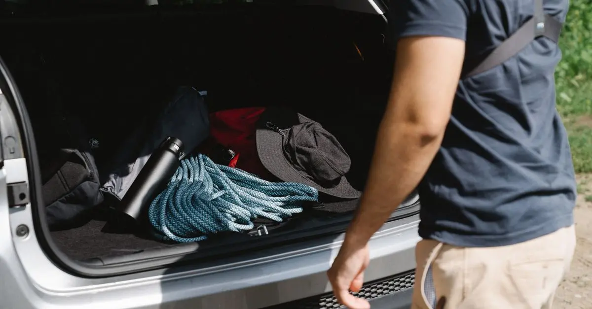 Comment optimiser l'espace dans une voiture pour un long trajet